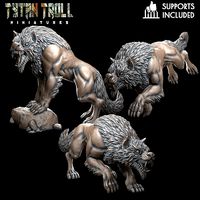 Wolf Bundle - Pre-Supported | 3D