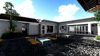 Cafe and Barbershop | 3D