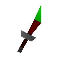 Oldschool Runescape - Life Size Dragon Dagger | 3D