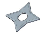 ninja throwing star | 3D
