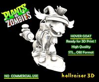 Plants vs Zombies - Hover Goat | 3D