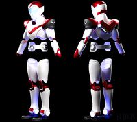 Voltron Paladin Full Armor | 3D