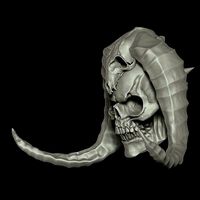 FALL OF ETERNIA SKELETOR HEAD | 3D