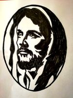 Jesus wall art | 3D