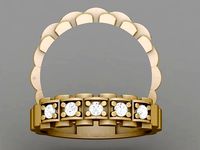 Men  Wedding Ring 3D 0063 print model | 3D