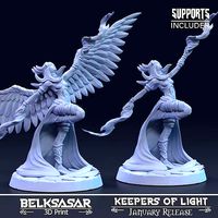 Celestial Fire Bearer Nude | 3D