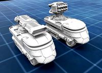 VEHICLE III - WITH ALT HEAVY WEAPONS - 3DPRINT | 3D