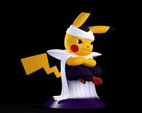 Pikachu cosplay Piccolo | 3D