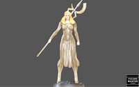THENA ETERNALS MARVEL MCU MOVIE ANGELINA JOLIE | 3D