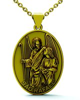 Archangel Raphael Sao Rafael Arcanjo | 3D