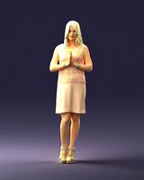 Light woman 0361 3D Print Ready | 3D
