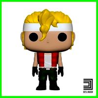 MARCO METAL SLUG SNK FUNKO POP | 3D