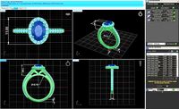Antonio Fata Diamond Ring | 3D