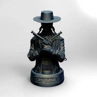 Cad Bane bust  | 3D