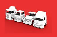 1-14 TRUCK BODY 3D PRINTABLE 4 UNITS BMC-AS950-MAN-FATIH | 3D