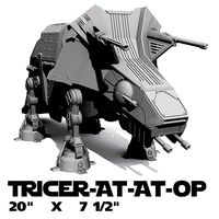 TRICER-AT-AT-OP    -    STARWARS AT-AT WALKER X DINOSAUR | 3D