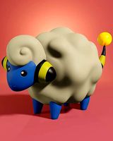pokemon mareep | 3D