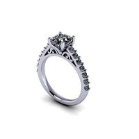 Precious Verragio Diamond Ring | 3D