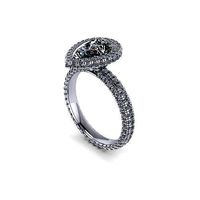 Jared Robinson Pear Diamond Ring | 3D