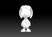 KAWS - Joe Kaws Snoopy | 3D