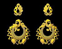 Chand bali earings | 3D