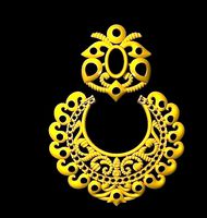 Chand bali earings  | 3D