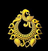 Chand bali earings  | 3D