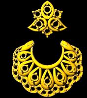 Chand bali earings | 3D