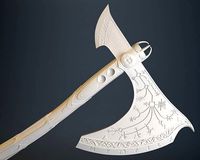 GOD OF WAR KRATOS LEVIATHAN AXE OBJ 3MF 3D PRINTING FILE | 3D