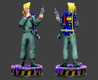 The Real Ghostbusters Egon Spengler Fan Art | 3D