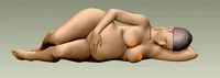LYING PREGNANT MOM | 3D