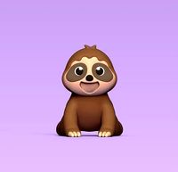 Happy Sloth | 3D