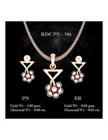 Pendant Earrings combo - 346 | 3D
