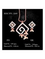 Pendant Earrings combo - 1149 | 3D