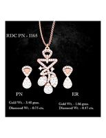 Pendant Earrings combo - 1165 | 3D
