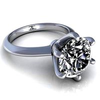 Tina Nguyen Solitaire Diamond Ring | 3D