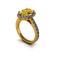Ana Catalina De Hoyos Diamond Ring V2 | 3D