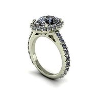 Ana Catalina De Hoyos Diamond Ring V1 | 3D
