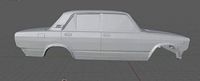 Lada 2105 rc body and parts | 3D