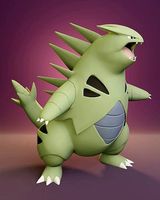 Pokemon - Tyranitar with 2 different poses | 3D