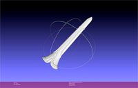 Sword Art Online Alicization Asuna Underworld Sword Sheath | 3D