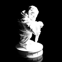 Old Man Miniature | 3D