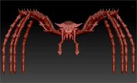 Figura STL Queen Mother Longlegs | 3D