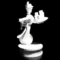 Butler Robot Miniature | 3D