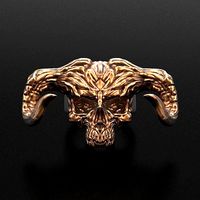 Demon Skull Ring STL | 3D