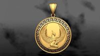 Isis Pendant Egypt | 3D