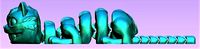 FLEXI CHESHIRE CAT | 3D