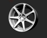 Konig Tantrum Wheels 3D Print Ready 3D print model Rims  | 3D