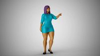 Girl Scolding | 3D
