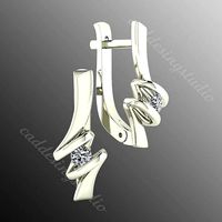 earrings sk5 | 3D